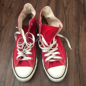 Red converse